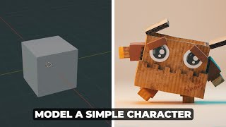 Model a Simple Robot Character - Blender 3D Character Course