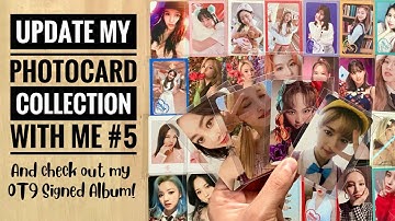 Update My Photocard Collection with Me #5 [Twice, Im Nayeon, & Signed OT9 Twice Album]