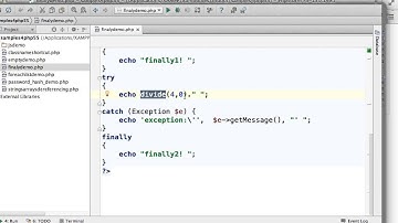 The Finally Block in PHP