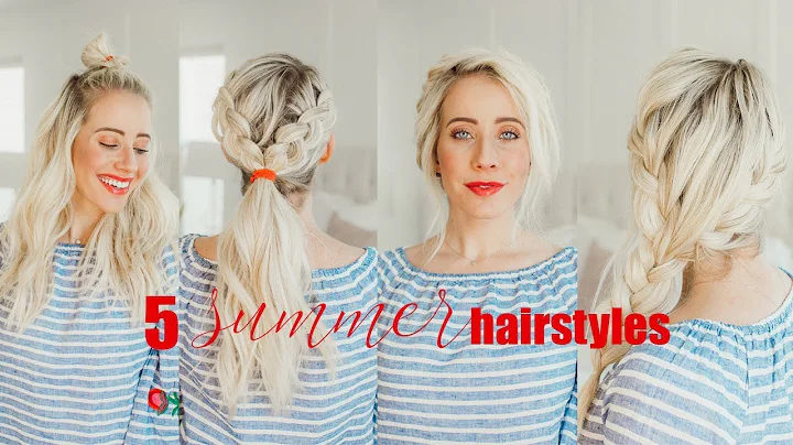 5 SUMMER HAIRSTYLES!!!!!