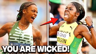 What Sha’Carri Richardson JUST DID To Shericka Jackson Is INSANE In Women's 100 Meters