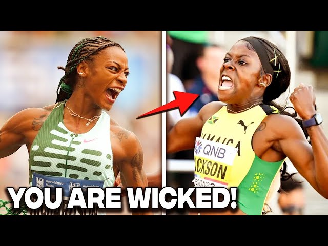 What Sha’Carri Richardson JUST DID To Shericka Jackson Is INSANE In Women's 100 Meters class=