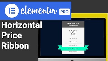 How To Add A Horizontal Price Ribbon In Elementor (Website CSS Tutorial)