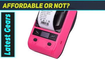 De ultieme draagbare 58mm thermische printer voor verzending en labels