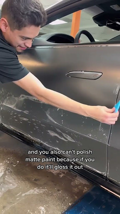 One of the downsides to matte paint that nobody tells you about!