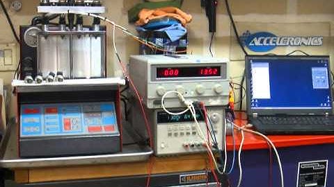 Flow test of 1200cc injectors, lousy performance