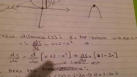 Absolute Extrema Applications Example.
