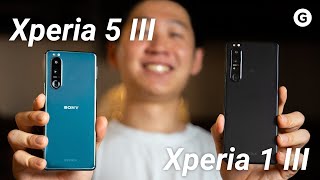 【究極の選択】ソニー「Xperia 5 III」と「Xperia 1 III」どちらを選べばいいんだ！
