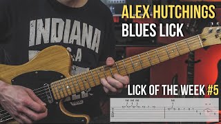 Alex Hutchings Blues Lick - Lick Of The Week #5
