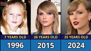 Taylor Swift | Transformation From 1 to 35 Years Old