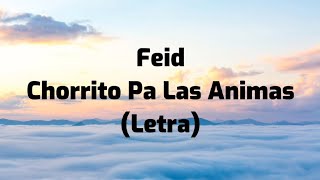 Chorrito Pa Las Animas - Feid (Lyric video)