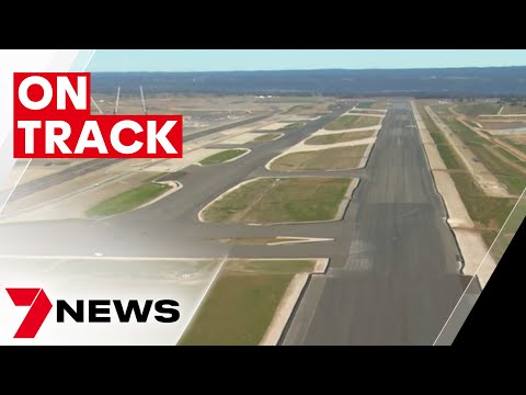 Western Sydney Airport is starting to look like an airport | 7NEWS