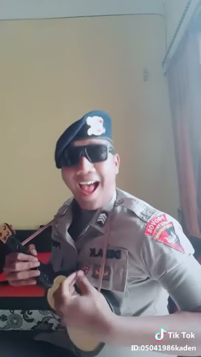 Polisi ganteng tik tok lucu