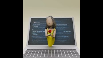 #valentine #love  #couple in #code #programming    #3d #cute  #animation in #blender