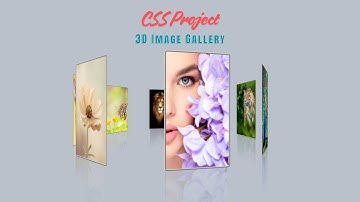 Create a 3D Image Carousel Animation with Pure HTML & CSS | No JavaScript! 🔥 @2k_Creator