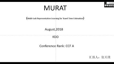 Paper Conclusion: Multi task Representation Learning for Travel Time Estimation