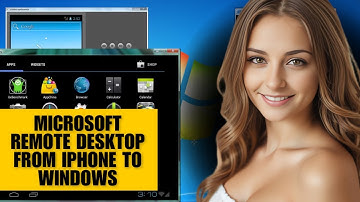 Microsoft Remote Desktop From iPhone To Windows | Configure Microsoft Remote (Work From Anywhere!)