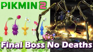 Pikmin 2 Final Boss No Deaths (Titan Dweevil HD Nintendo Switch Gameplay)