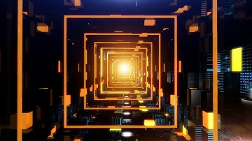 Free VJ Loops Sci-Fi Robot Tunnel Loop Free Motion Background