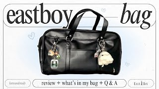 EASTBOY BAG ☆ Review + What’s In My Bag + Q & A | LatteAndStudy