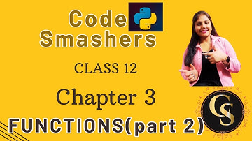 "Python Functions Part 2 | Class 12 Computer Science | CBSE Explained!"