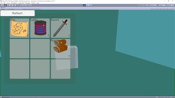 Unity Inventory System Preview