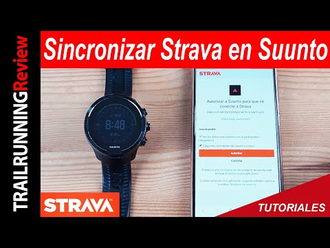 Suunto - Cómo sincronizar con Strava