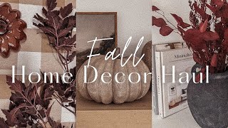 FALL HOME DECOR HAUL | Hobby Lobby, Target & Home goods