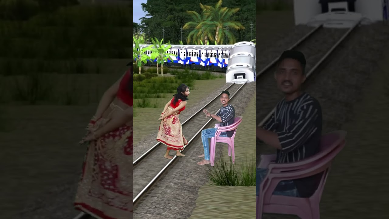 funny train vfx magic video 