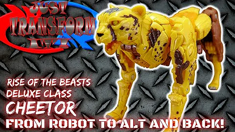 JUST TRANSFORM IT!: Rise of the Beasts Deluxe Cheetor