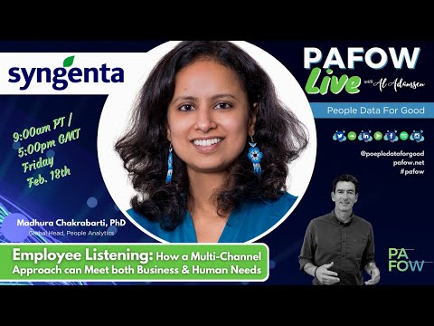 Madhura Chakrabarti, PhD of Syngenta on PAFOW Live with Al Adamsen