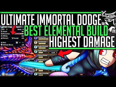 The Ultimate Elemental Build - Never Get Hit - Highest Damage - Monster Hunter World Iceborne! #mhw