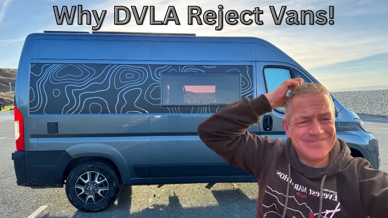 Van with Windows Vs DVLA Registered Motor Caravan | Common DVLA Campervan Re-registration Mistakes