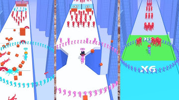 Circles Run 3D Android / Ios Mobile All Levels Gameplay Walkthrough Level 61-70