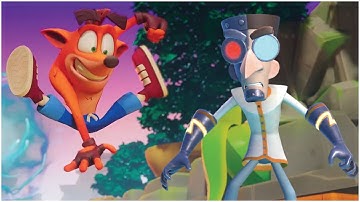 Crash Bandicoot On the Run: Electro Lab Assistant Defeated - Level 2