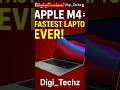 “Apple M4 MacBook Pro – Fastest Laptop Ever! 🚀 #Shorts”