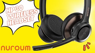 Nuroum HP30 Wireless Headset I Unboxing & Review