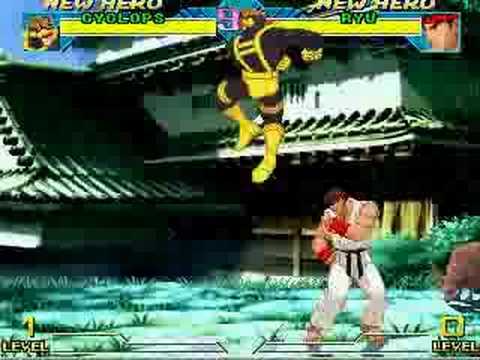 Mugen-Ryu vs Cyclops.
