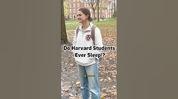 Thumbnail of Do Harvard Students Ever Sleep!? #shorts #interview #harvard