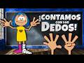 Aprende a contar del 1 al 10 con los dedos | Números 1–10 para niños con Mona Cómo aprender números