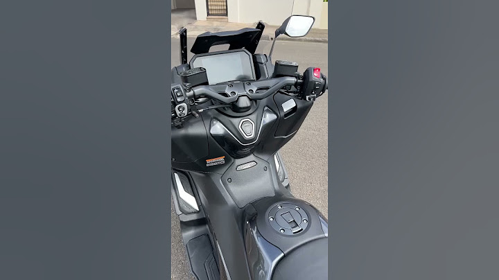 Yamaha’s new scooter is really FAST!!