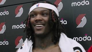 Robert Williams III Media Availability | Portland Trail Blazers