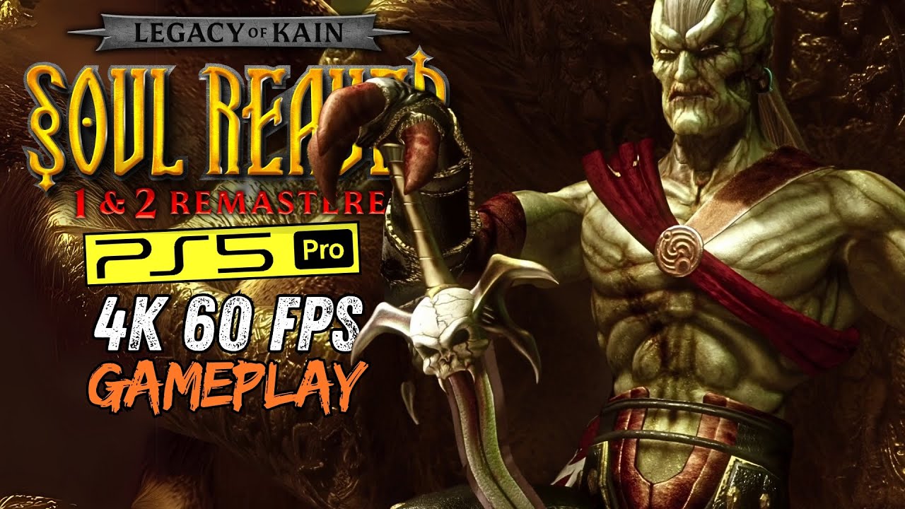 Legacy of Kain Soul Reaver Remastered PS5 Pro 4K 60 FPS Gameplay - YouTube