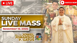 Download Lagu SUNDAY FILIPINO LIVE MASS TODAY ONLINE II NOVEMBER 16, 2025 II FR. JOWEL JOMARSUS GATUS MP3