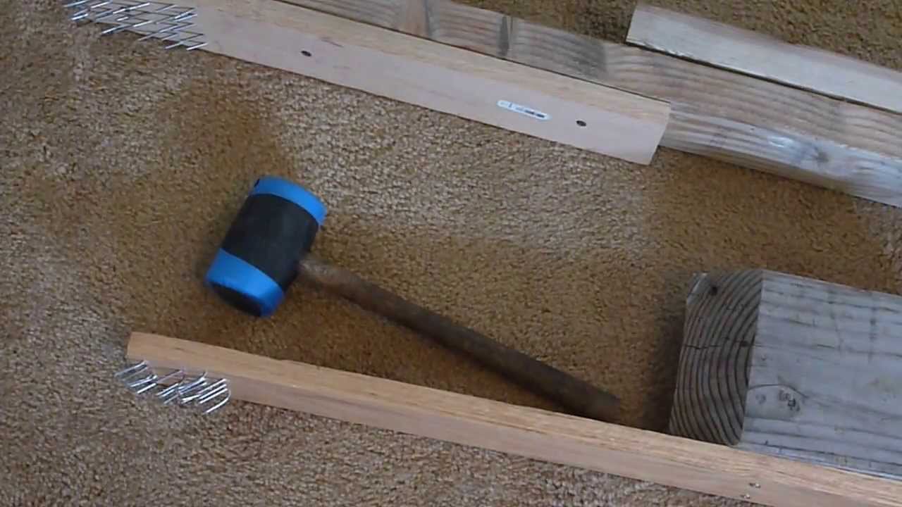 DIY Carpet Knee Kicker Telescope Adjustable Stretcher Repair Installation