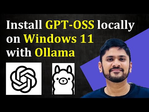 How to install GPT-OSS locally on Windows 11 with Ollama | Setup on your computer | Amit Thinks