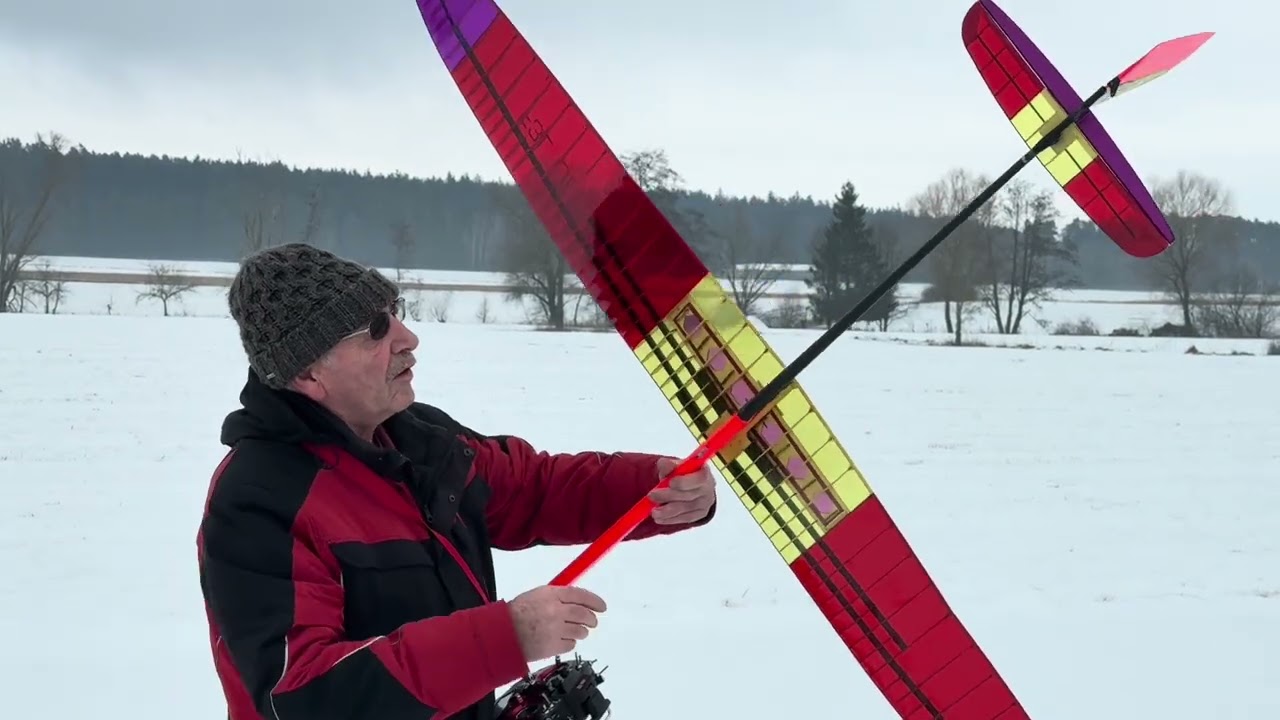 RES Ultra 2 F3L 🇨🇭einfliegen abgleiten 460gr 2m klassische Holzbauweise 
