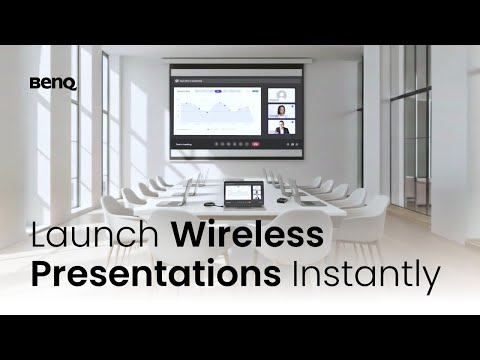 BenQ InstaShow Wireless Presentation System | Launch Wireless Presentations Instantly with One Tap