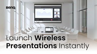 Benq Instashow Wireless Presentation System Launch Wireless Presentations Instantly With One Tap