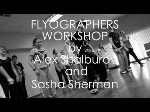 flyographers hip hop dance workshop in Ekaterinsbu...